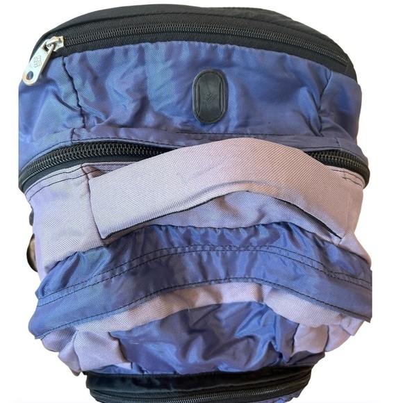 COLUMBIA BUGA BAG HIKING OUTDOORS SCHOOL TRAVEL BACKPACK, PURPLE LAVENDER - Picture 6 of 15
